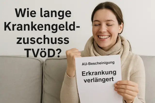 Wie lange Krankengeldzuschuss TVöD?